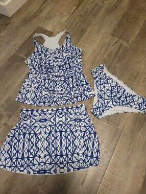 Women's 3 Piece Swim Suit NWOT